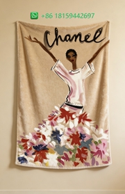 Chanel Throw Blankets